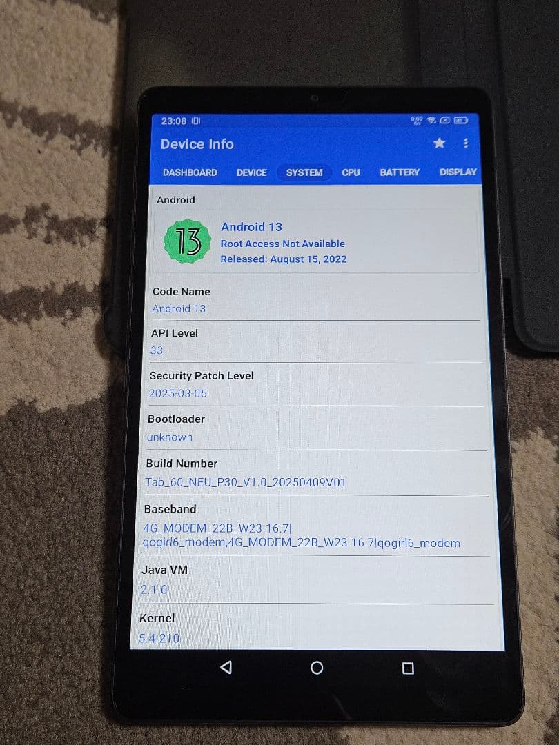 Blackview Tab60 8インチタブレット