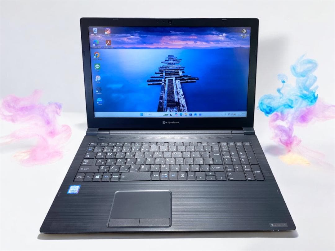 【保証付】東芝 dynabook B65/ER i5 8GB SSD 新品換装