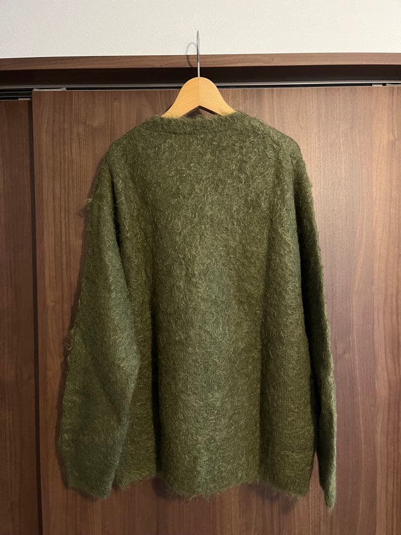 トップス AURALEE BRUSHED SUPER KID MOHAIR KNIT