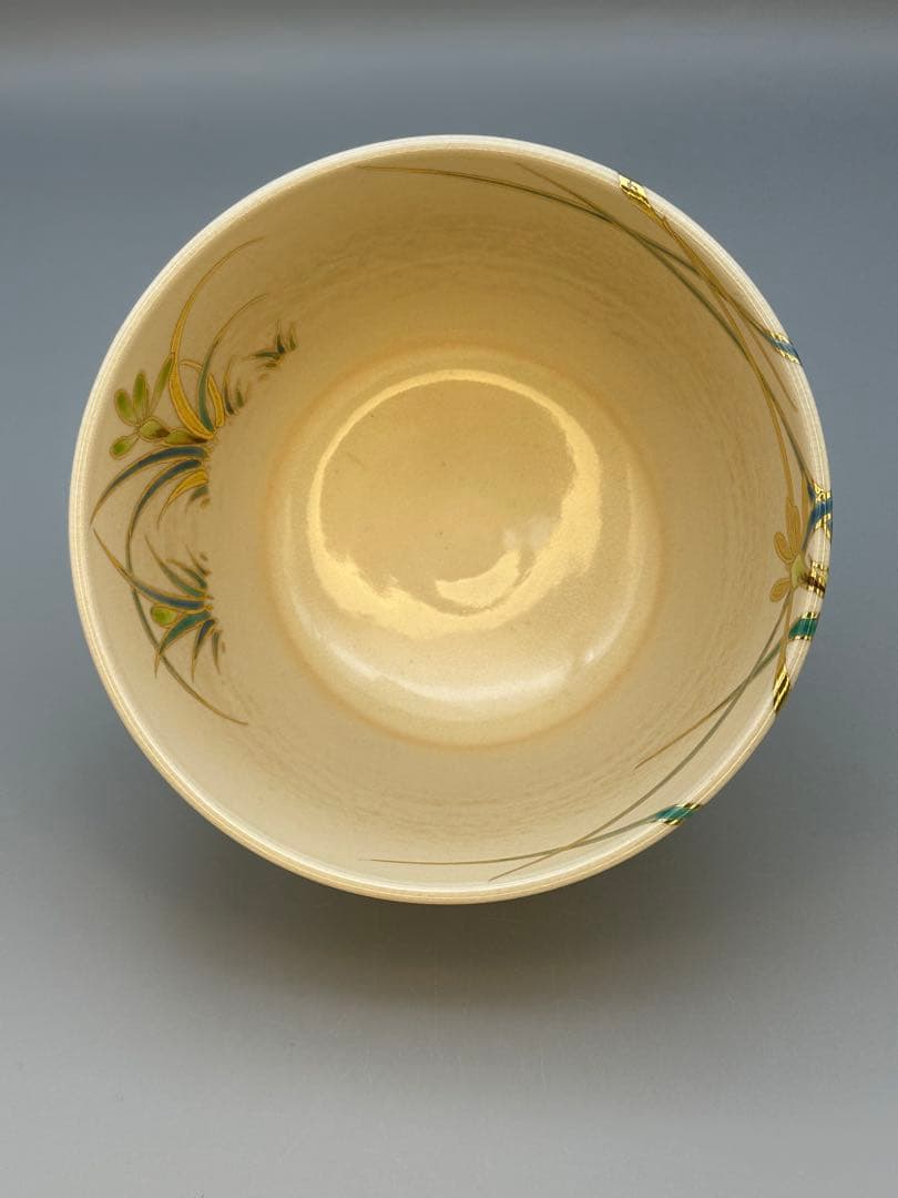 茶道具　茶碗　木全翁楽　春蘭