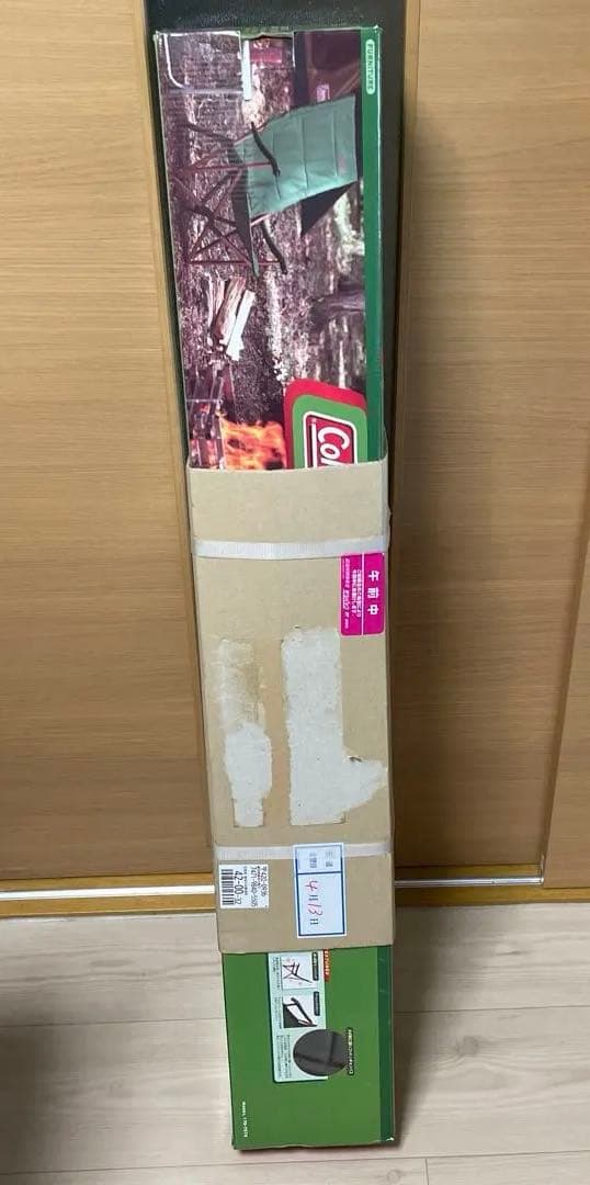 コールマン　コンフォートキャンバスチェア　グリーン