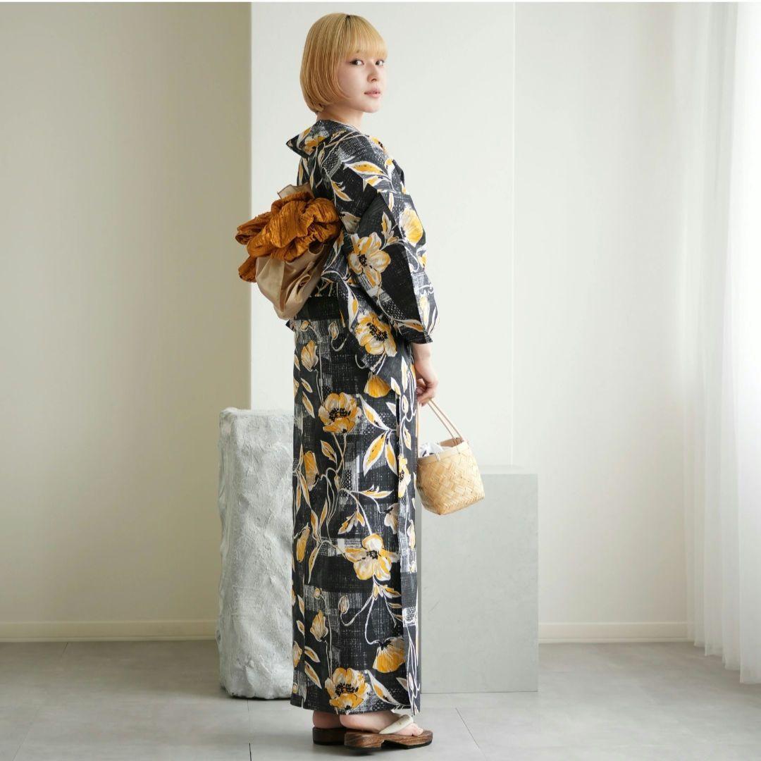 Utatane×ニコアンティーク 新品 三点セット(帯・下駄) 　 個性派