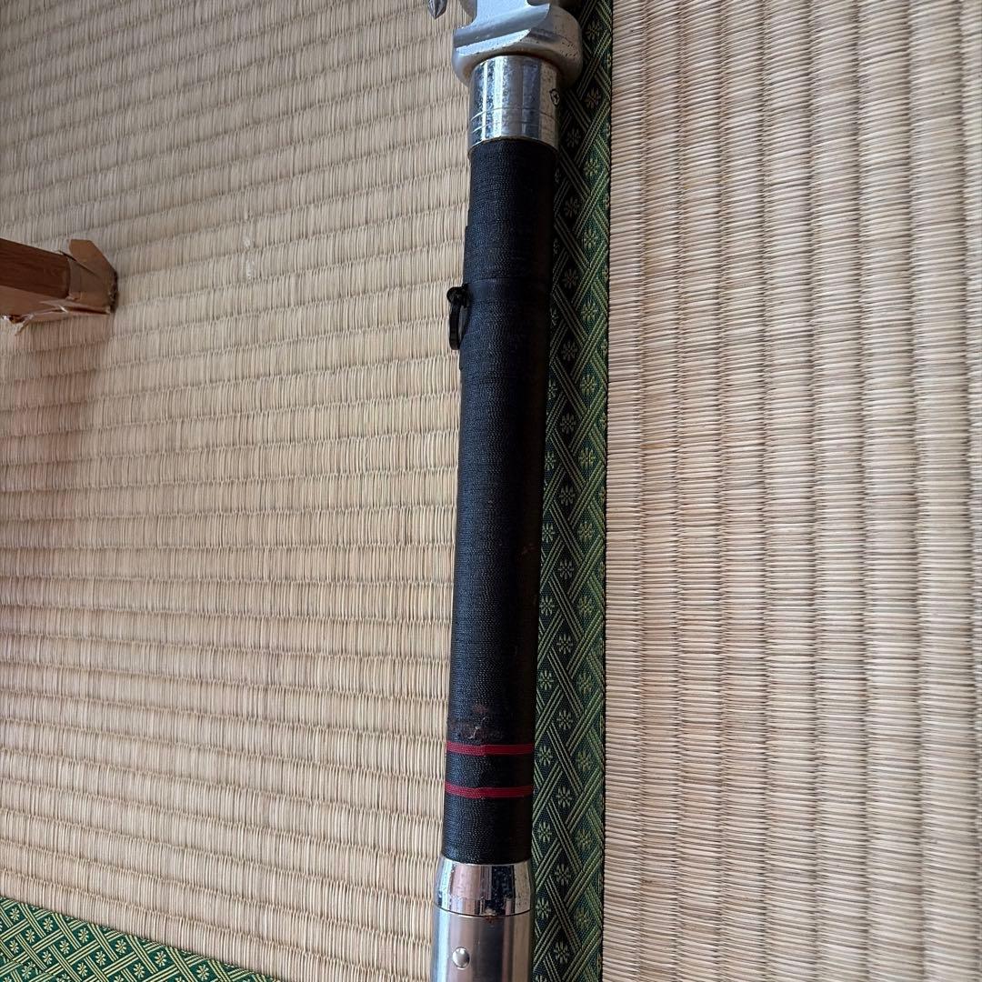 がまくえ　インパルス　70号　竿受けリールセット　美品