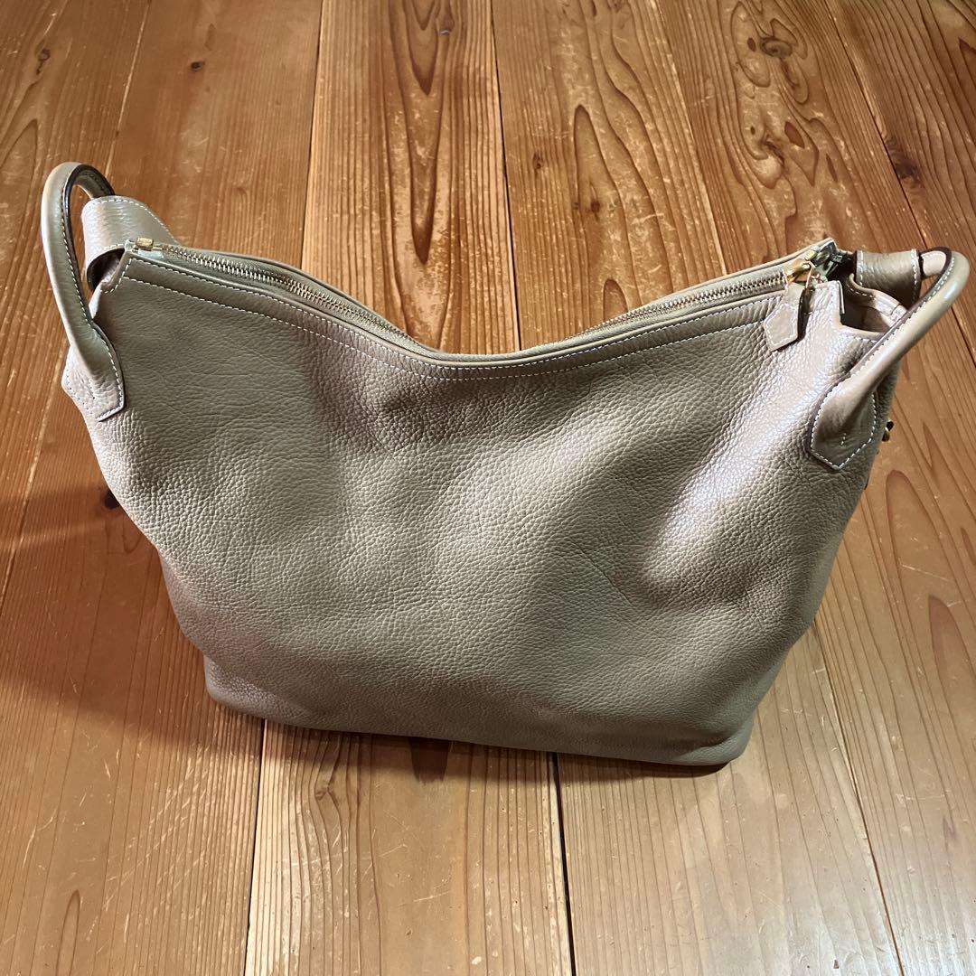 Cisei（シセイ/チセイ）2ウェイバッファローレザートート　ベージュ