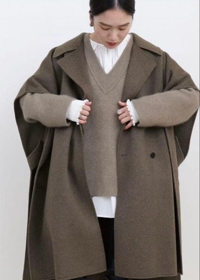 Horme Double Face Cape Coat ダブルフェイス コート