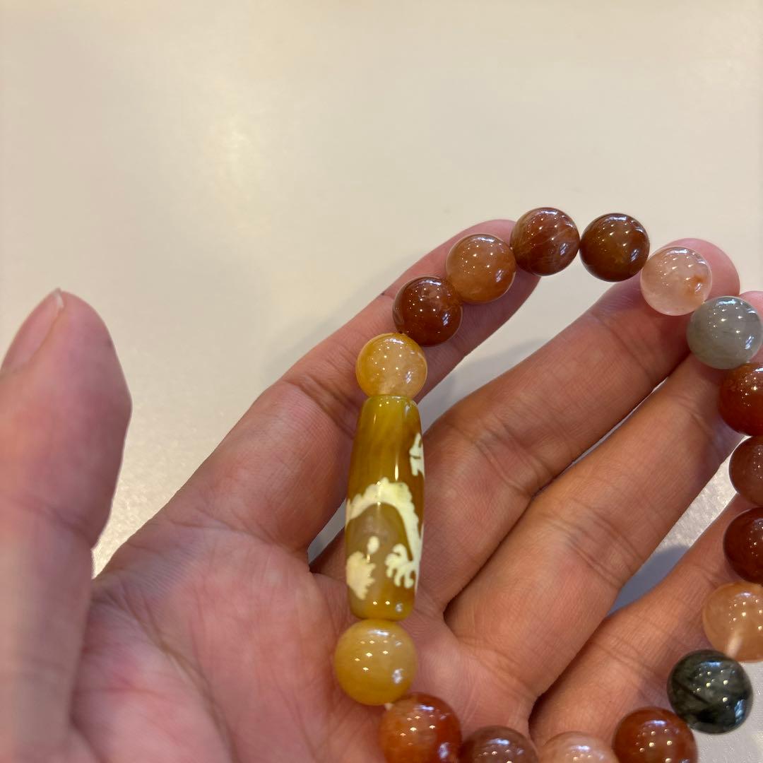 な、な、な、なんじゃこれー！すぎる！福禄寿ミックスルチル！黄龍神天珠！すご！