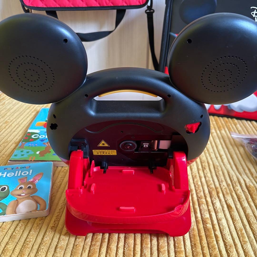 DWE ミッキーメイト　専用ケース　カーポケット　絵本付き