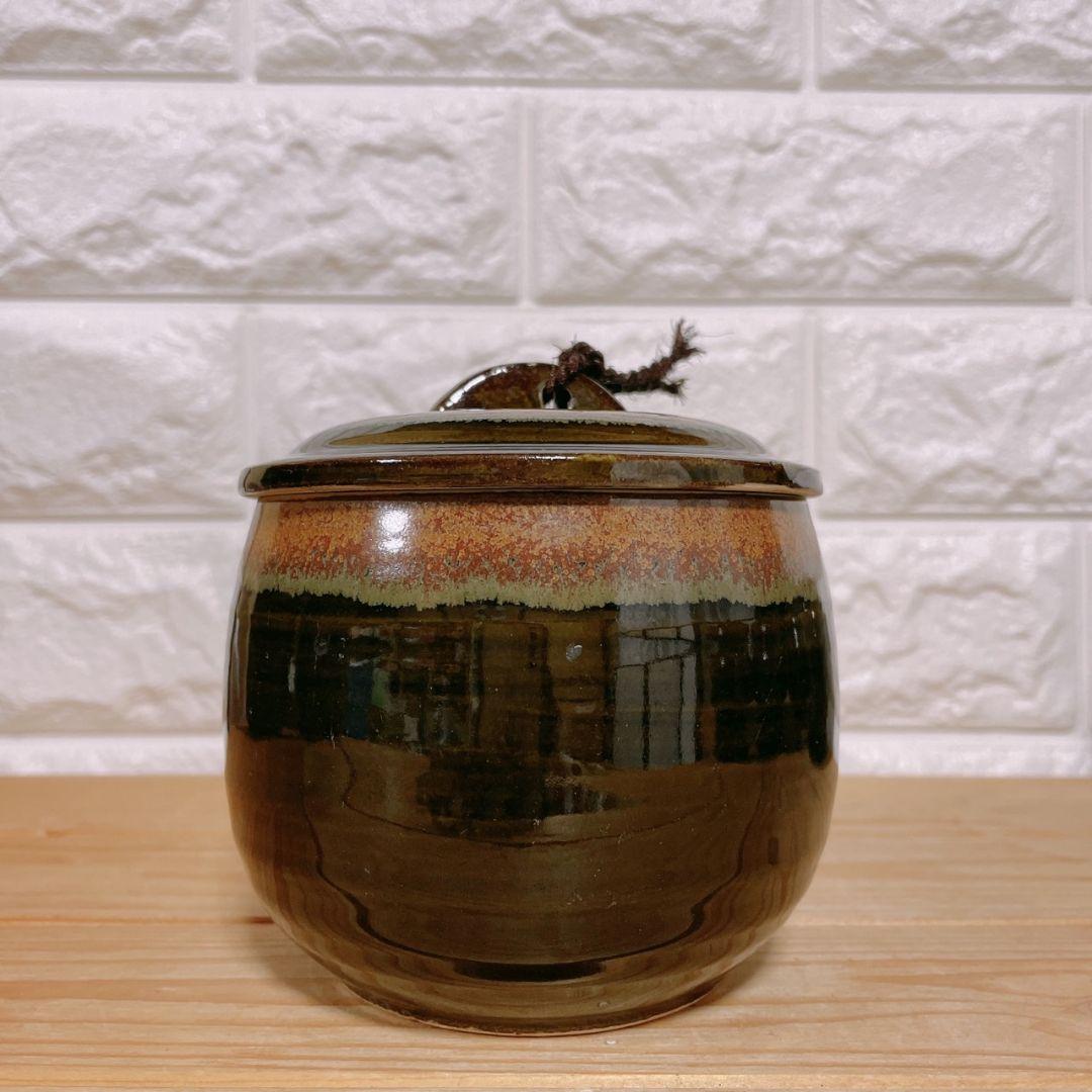 蓋付きかめ  壺  5個  梅干し  漬物