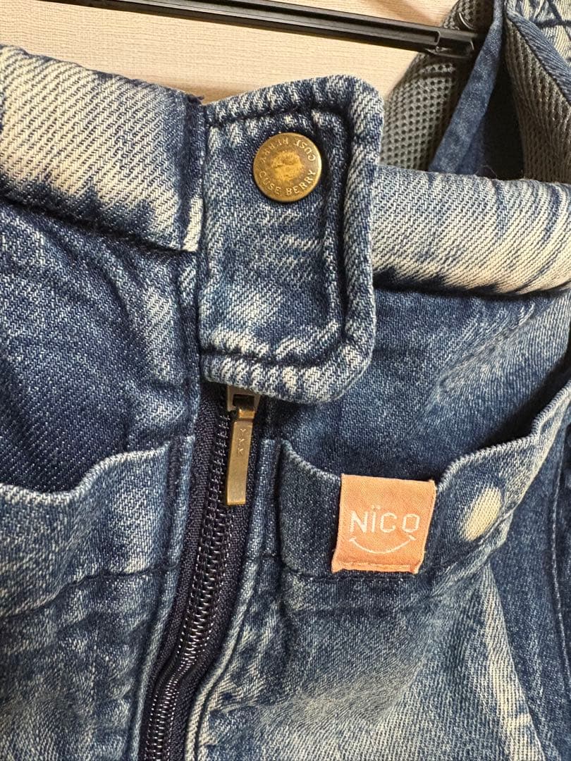 【ゴン】キューズベリー　抱っこ紐　NICO デニム