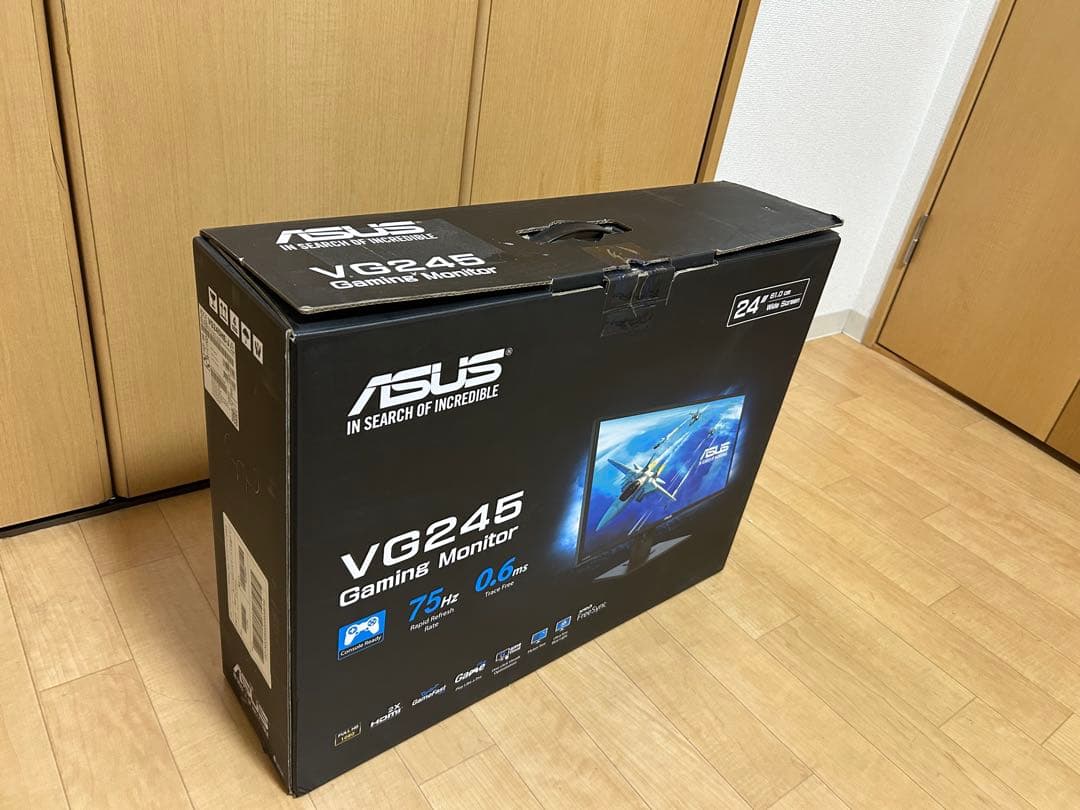 ASUS VG245HE-J 24インチ ゲーミングモニター 本体