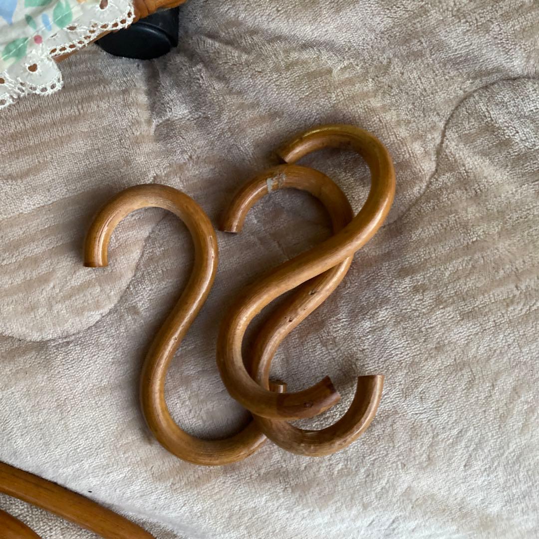 籐 ラタン ハンガーラック チェスト インテリア 昭和レトロ 当時物