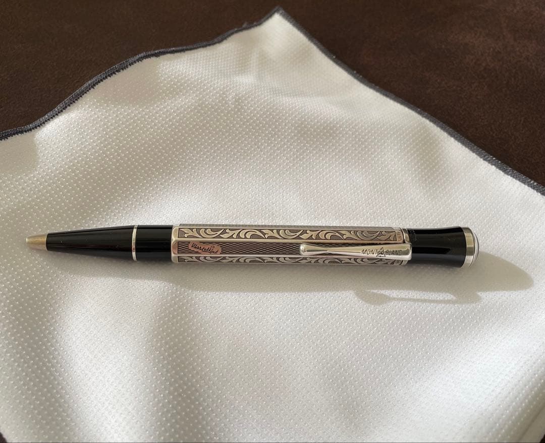【MONT BLANCモンブランボールペン 作家シリーズ マルセル・プルースト】