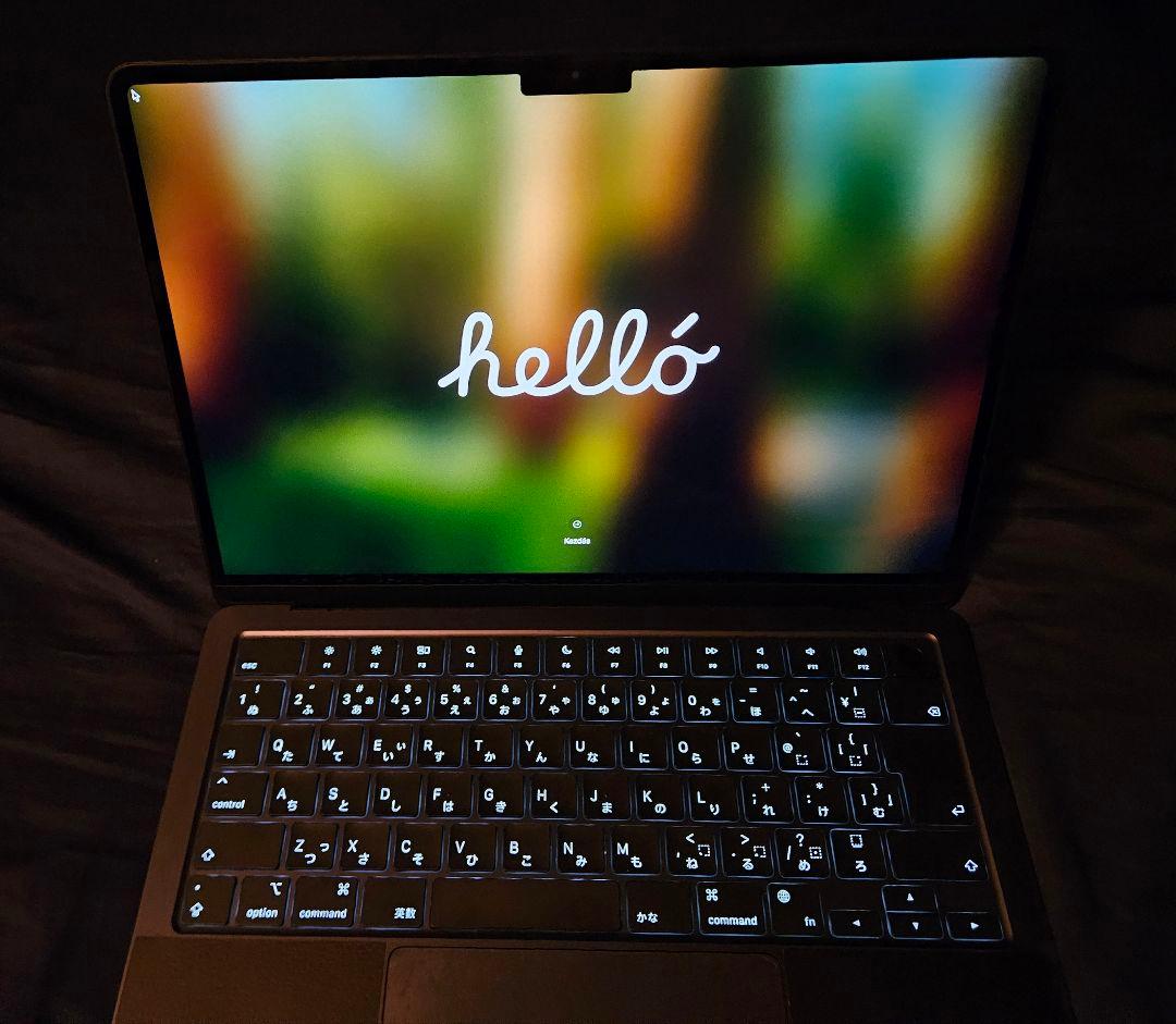 MacBook本体 MacBook Air M2 16GB 512GB