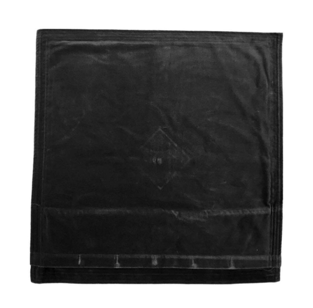 ラルフローレン　クッションカバー　無地　ベロア　刺繍　ロゴ　クッション