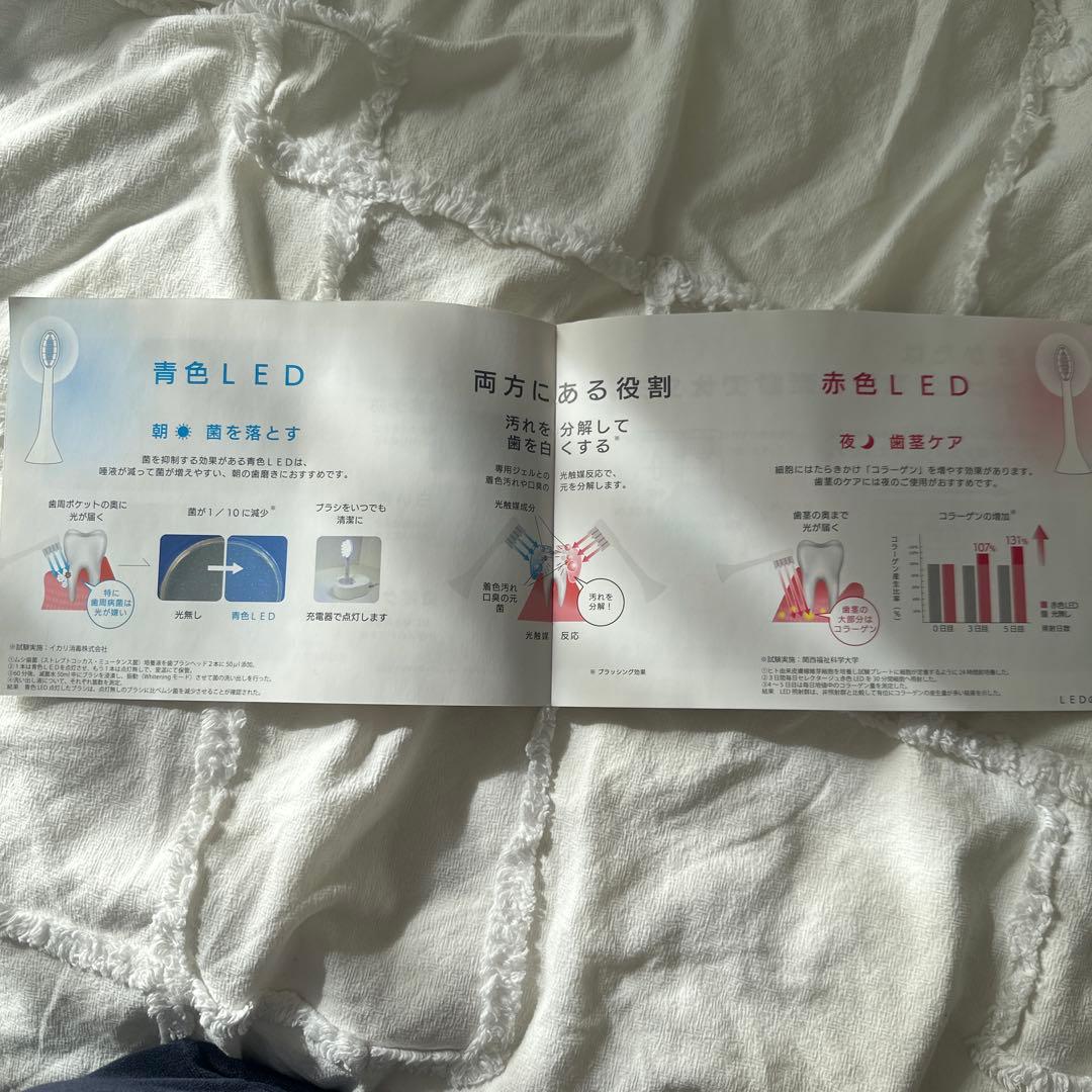 【新品 未開封】 セレクタージュ LED音波歯ブラシ