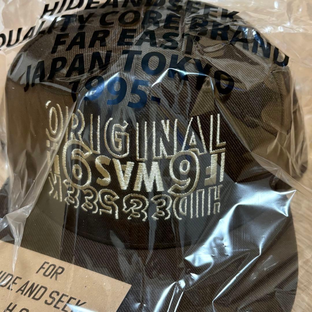 Hide and Seek×Toru Nishiura Baseball Cap