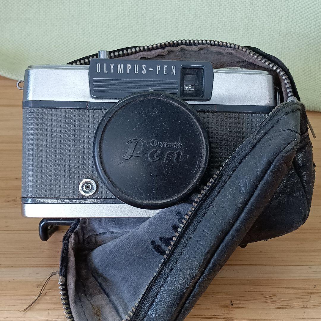 《TA1338》動作良好 オールドフィルムカメラ OLYMPUS Pen-EE