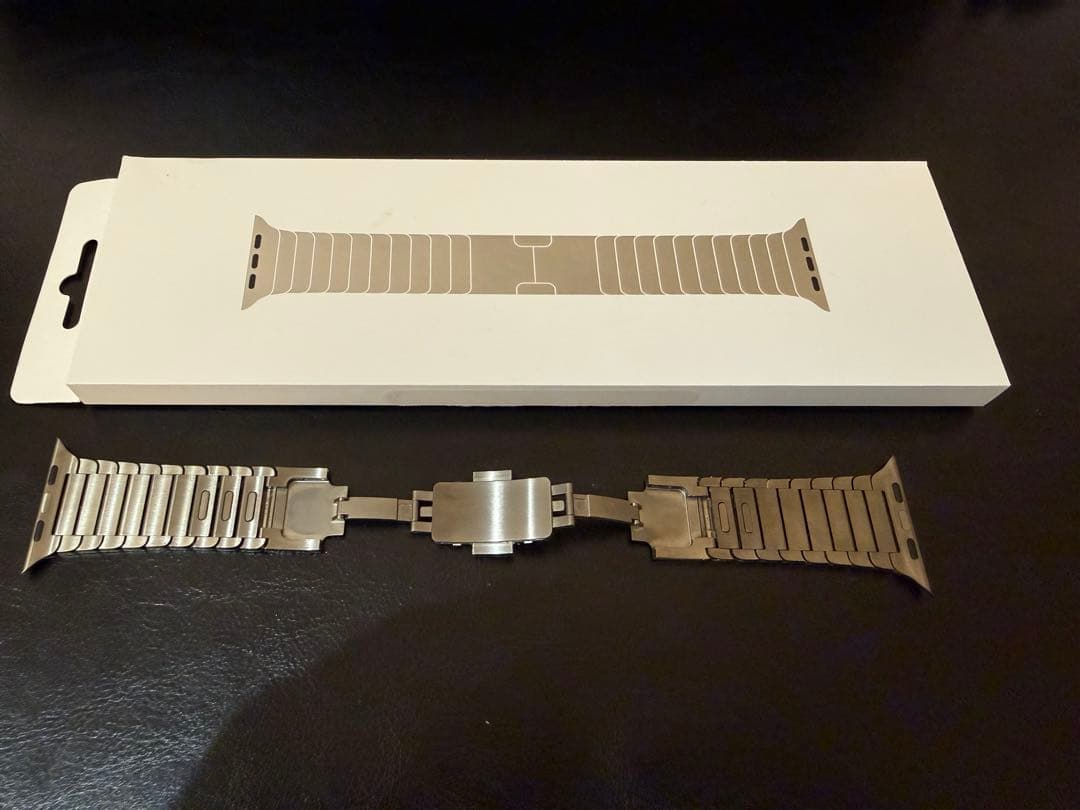Apple Watch Band -46mmケース用ナチュラルリンクブレスレット