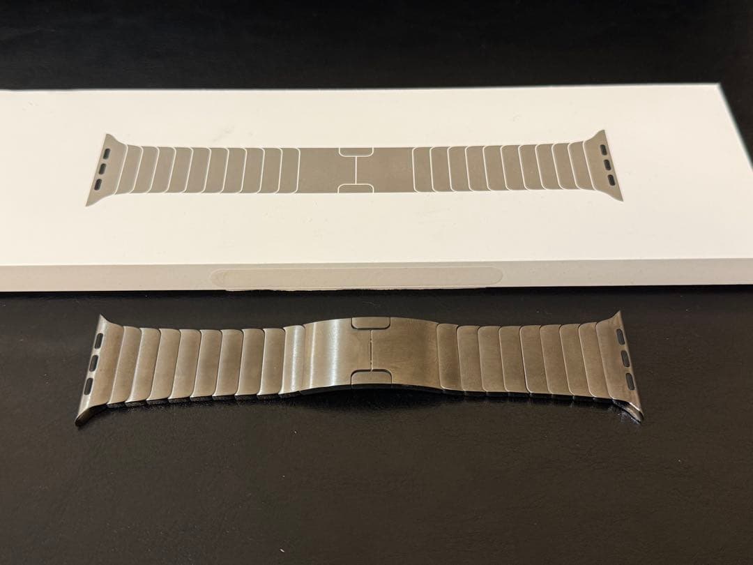 Apple Watch Band -46mmケース用ナチュラルリンクブレスレット