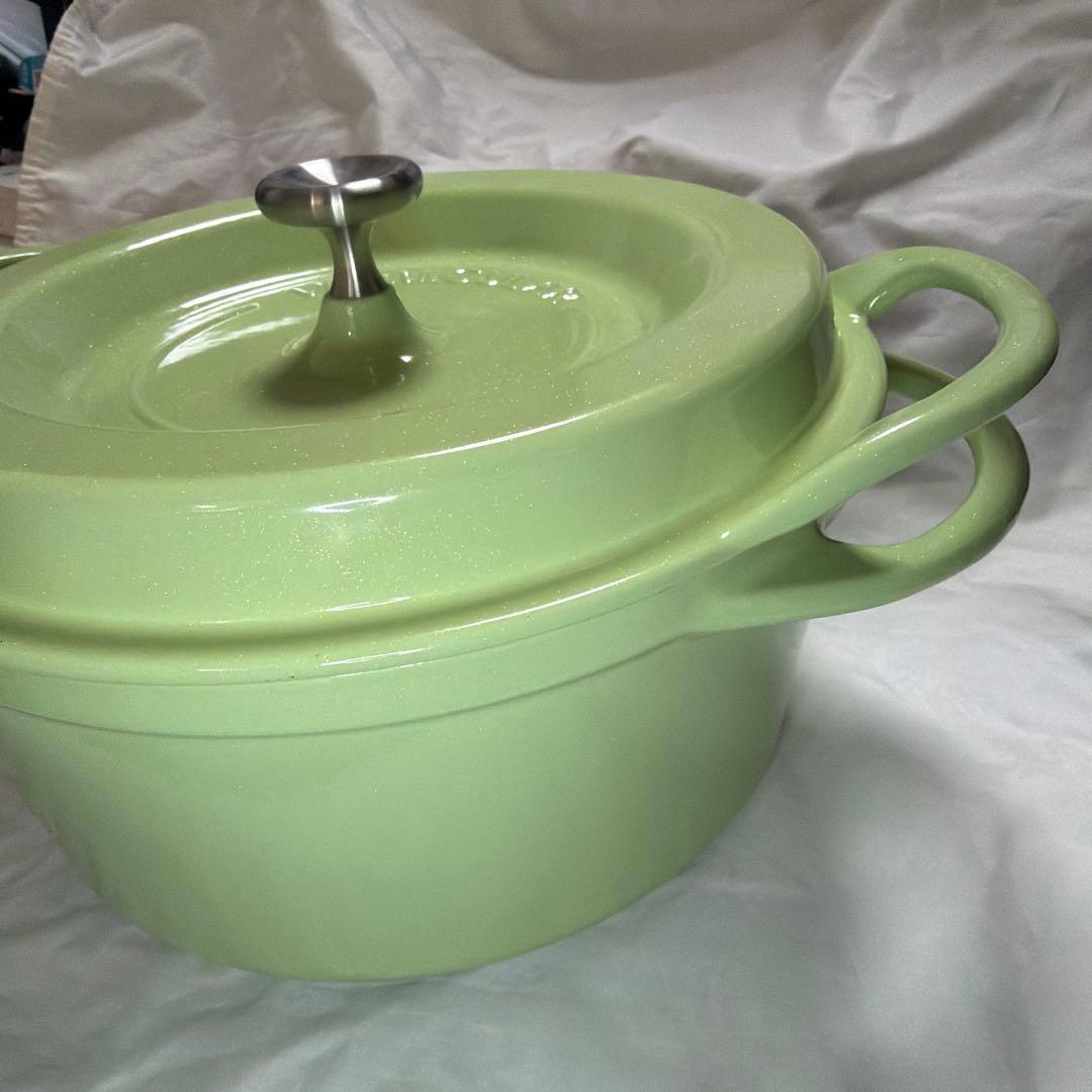 VERMICULAR 両手鍋 ライトグリーン 約22cm