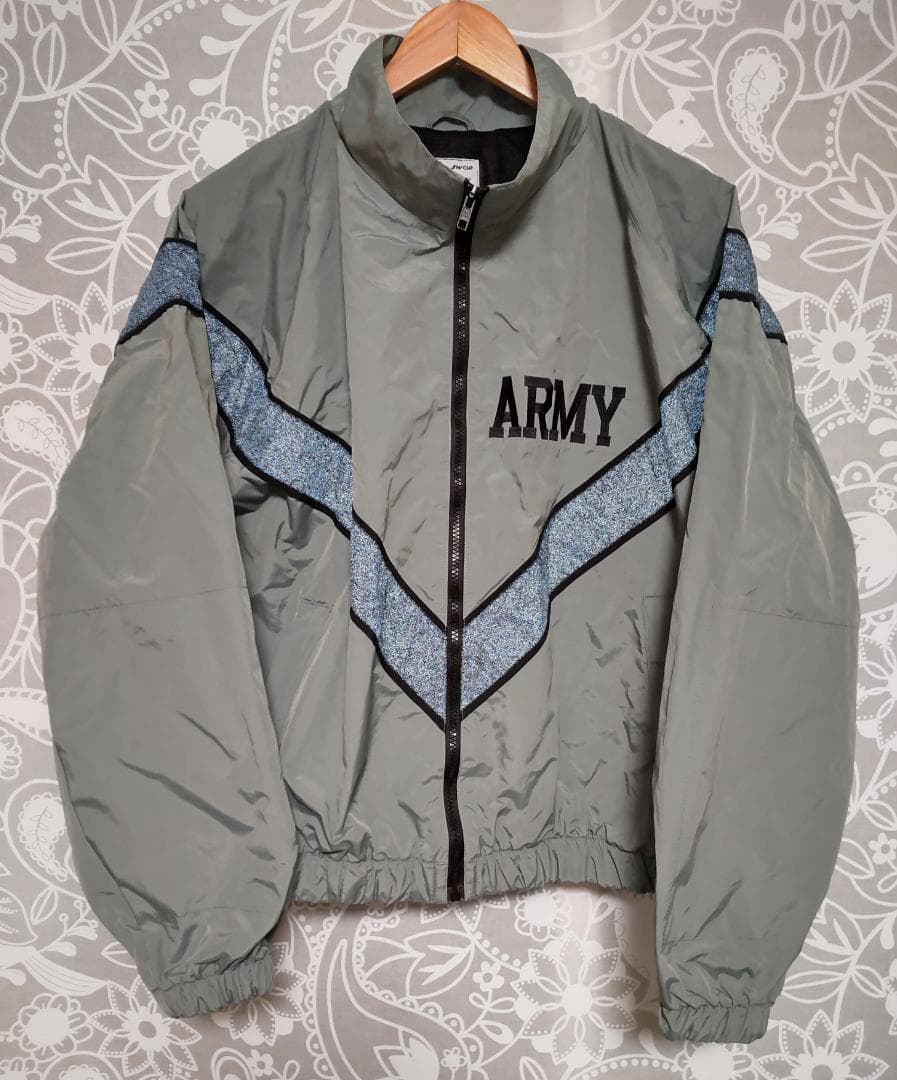 米軍 USArmy IPFU 反射トレーニングジャケット (M/S)
