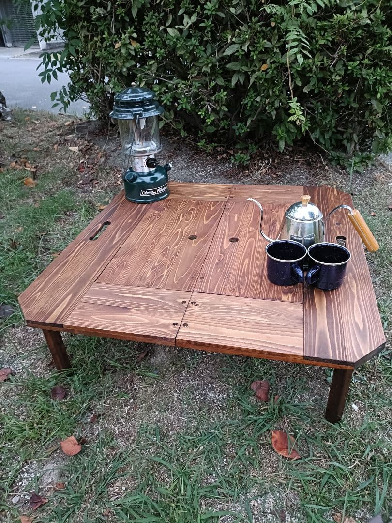 焚火台テーブル スノーピーク コールマン ユニフレームの 焚き火台にどうぞ