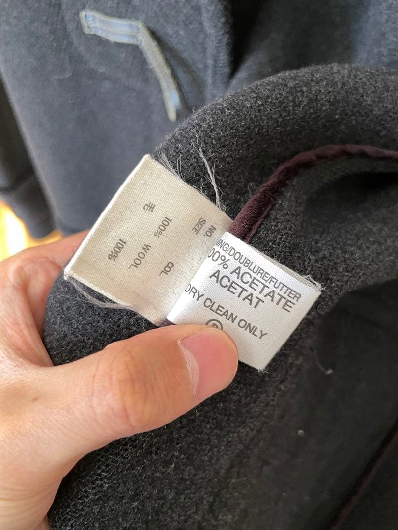 ポールスチュアート インバーティア ダッフルコート ヘリンボーン ムーアブルック