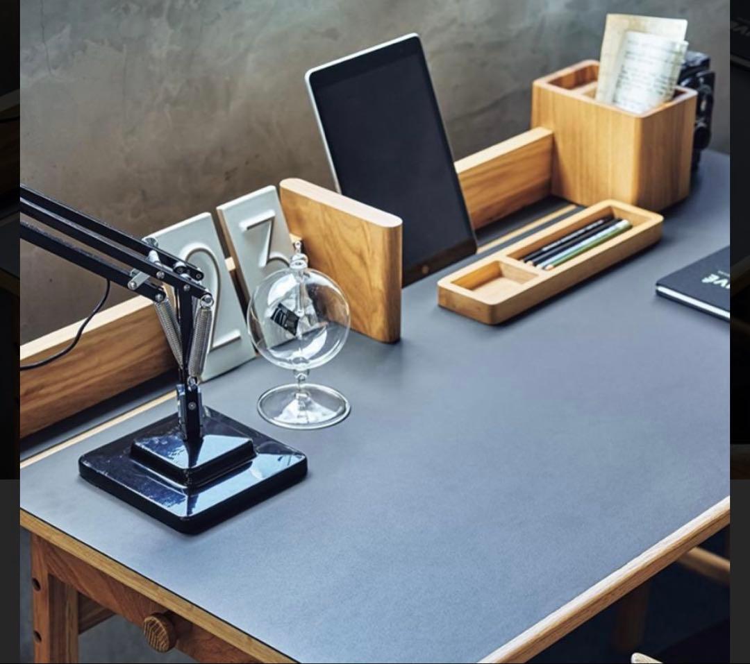 【美品】ACTAS TEHO デスク 引き出し付き ナチュラル　リノリウム