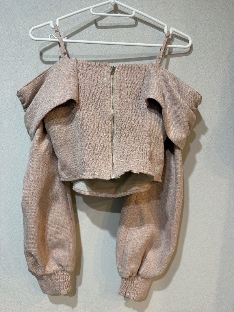 リップサービス　リボントップス　ピンク