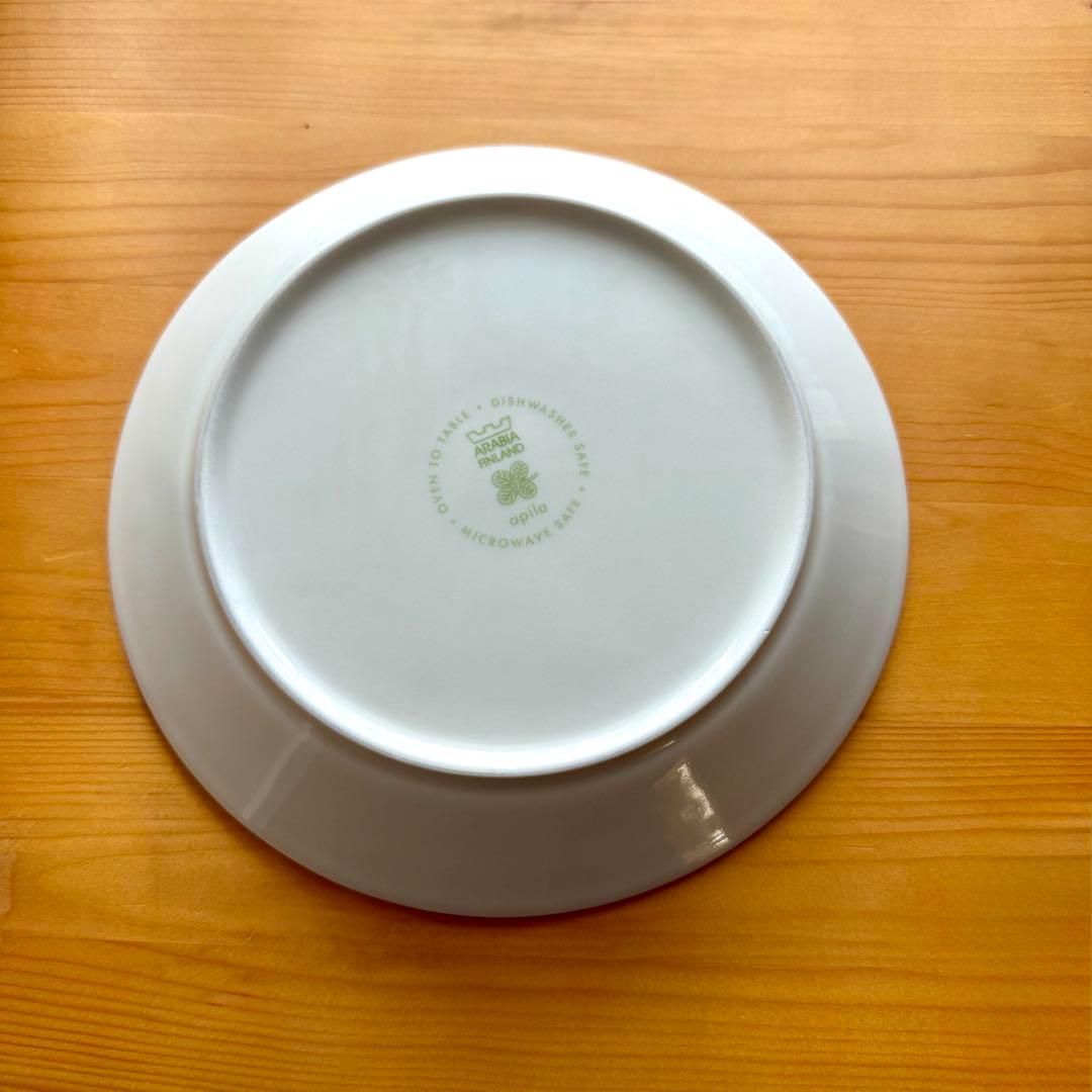アラビア アピラ　21cm プレート　3枚 ／ ARABIA apila