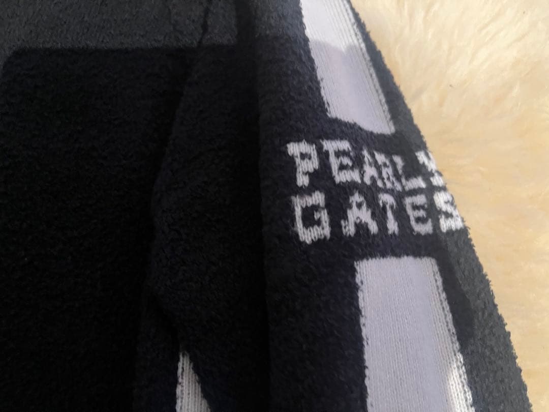 PEARLY GATES暖ボアタイプジャケット ネイビー/ホワイト サイズ5