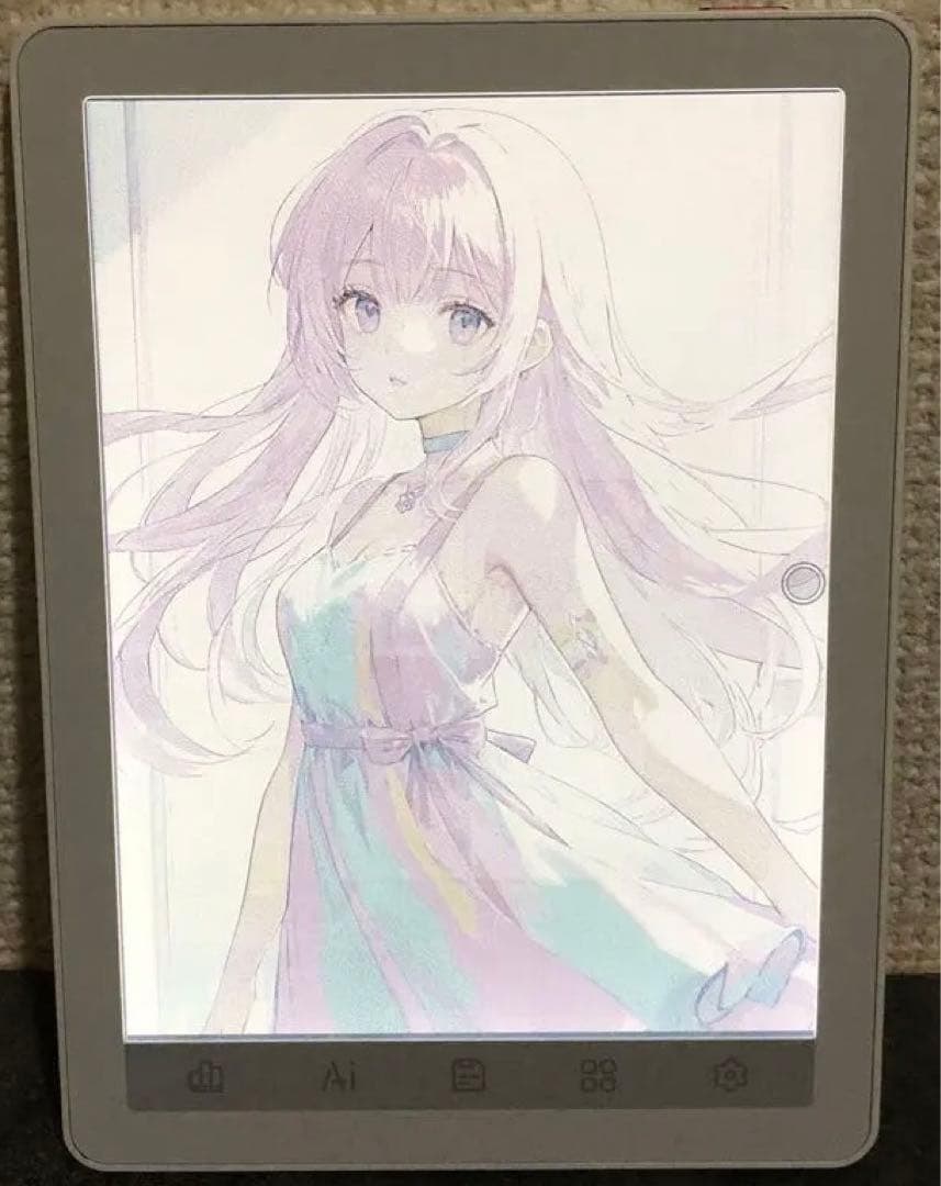 Bigme B6 カラー電子書籍リーダー、4GB+64GB 6インチ　白