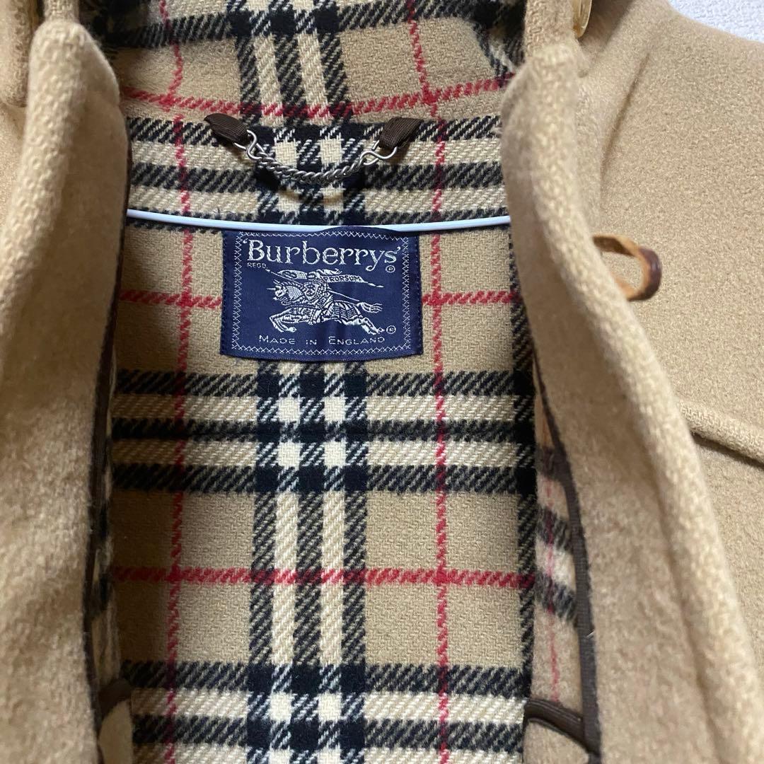 本日限定【美品】 Burberrys 英国製 ベージュ ダッフルコート ロング