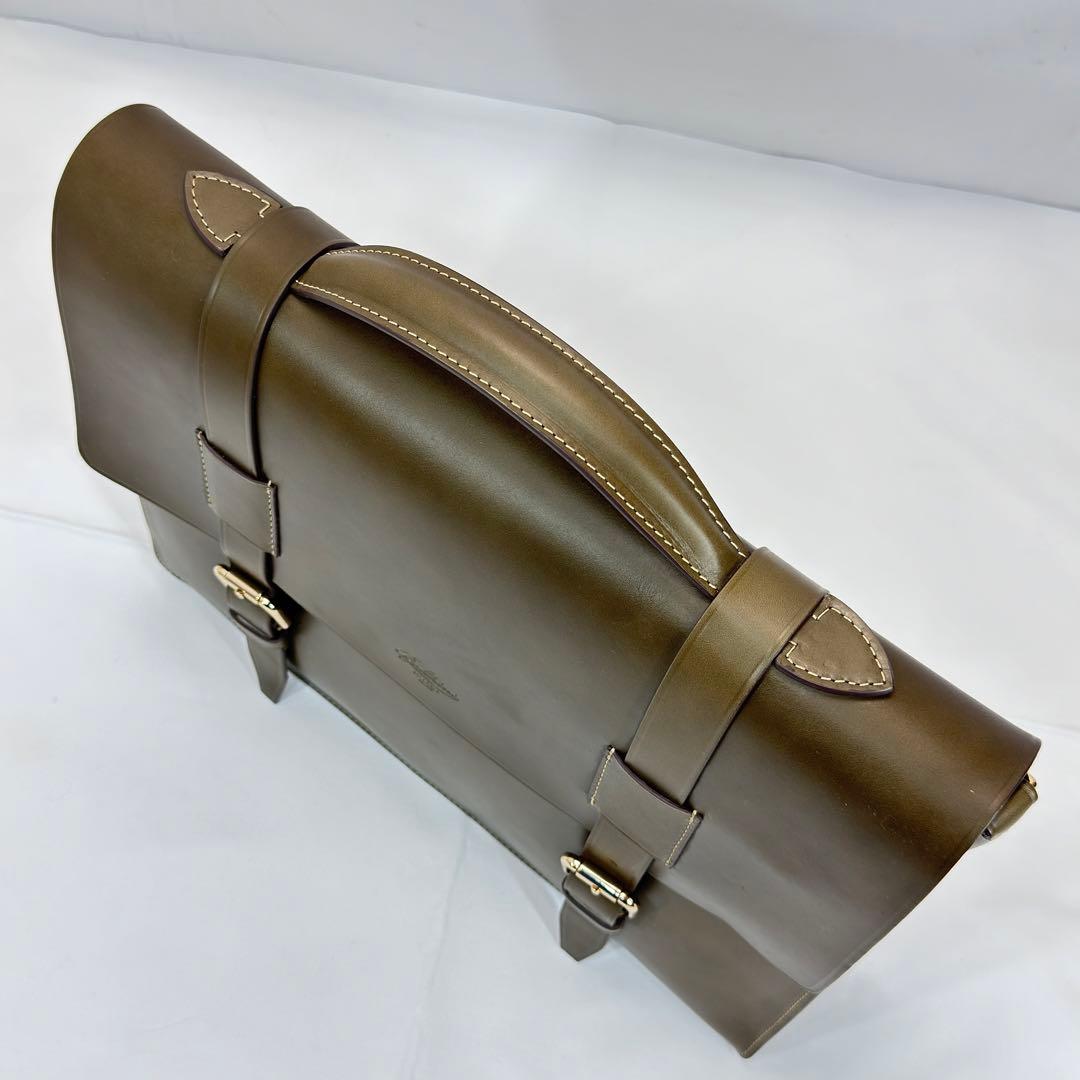 ボルドリーニセレリア バケッタレザーフラップブリーフケース 2way オリバー