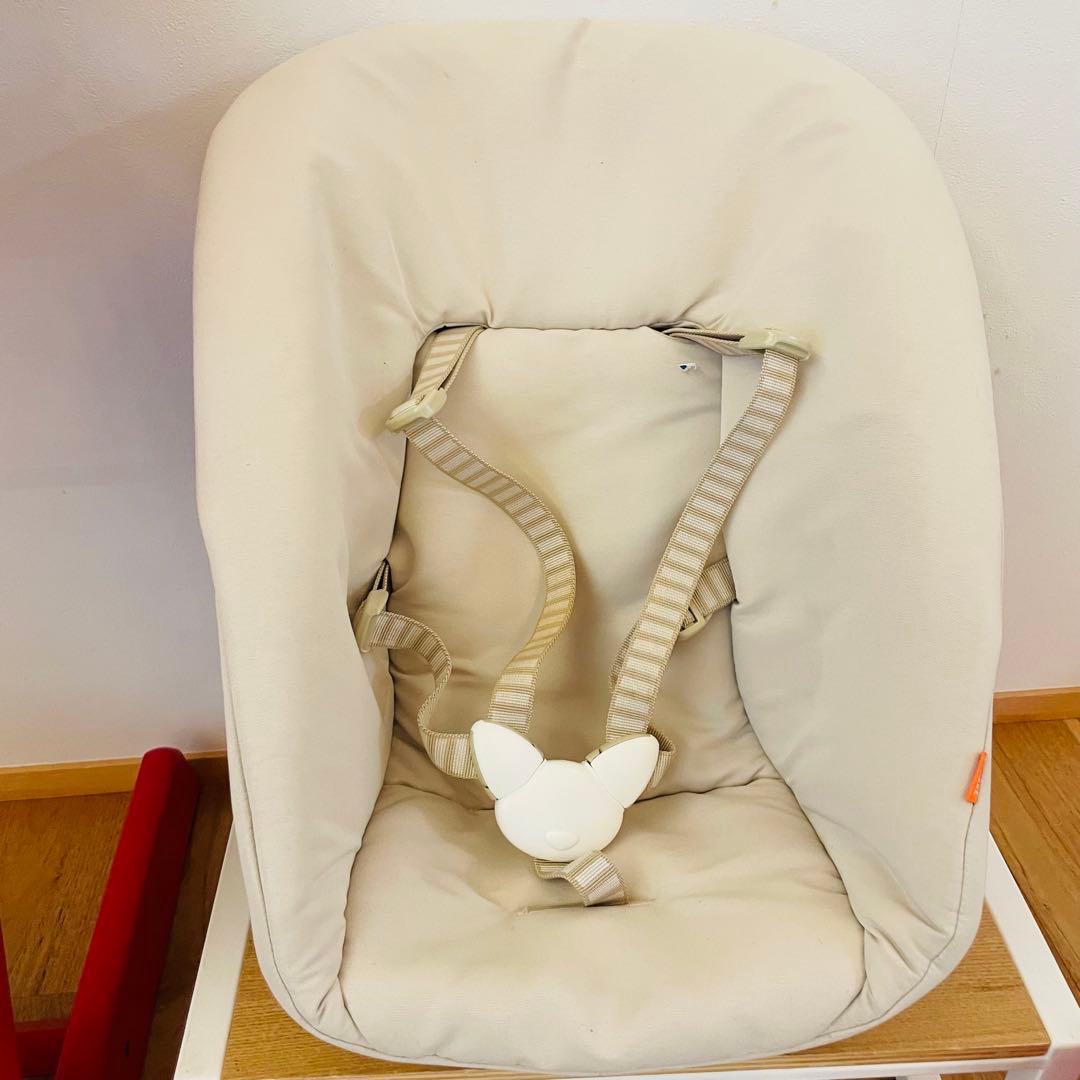 ストッケ トリップトラップ レッド ベビーセット ニューボーン 希少カラー 赤