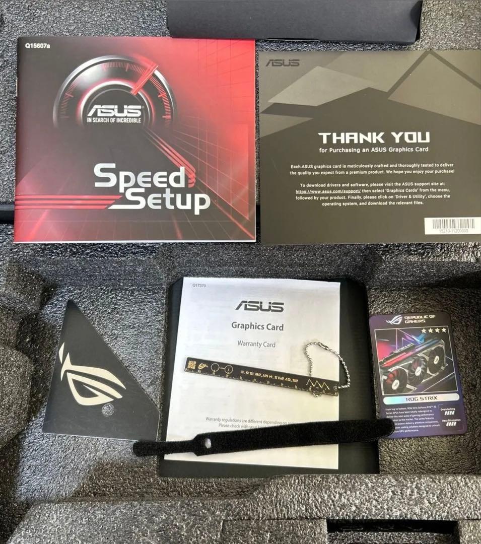 グラフィックボード・グラボ・ビデオカード ASUS ROG RTX3080TI OC 12GB