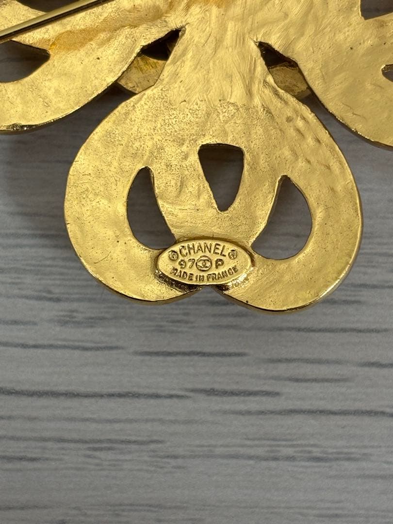 CHANEL シャネル　ブローチ　ココマーク