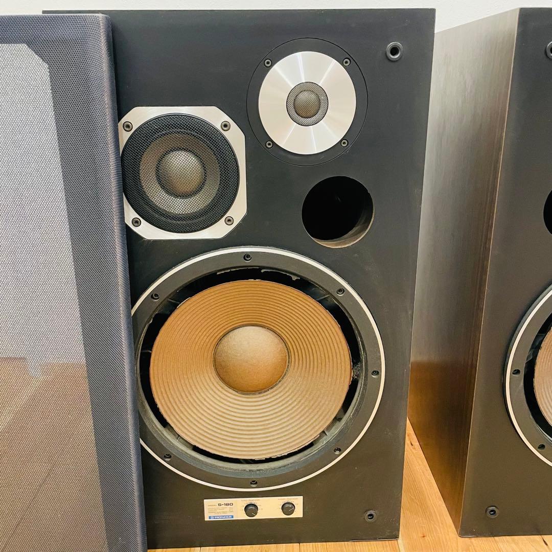 希少 Pioneer（パイオニア） S-180 スピーカー ヴィンテージ