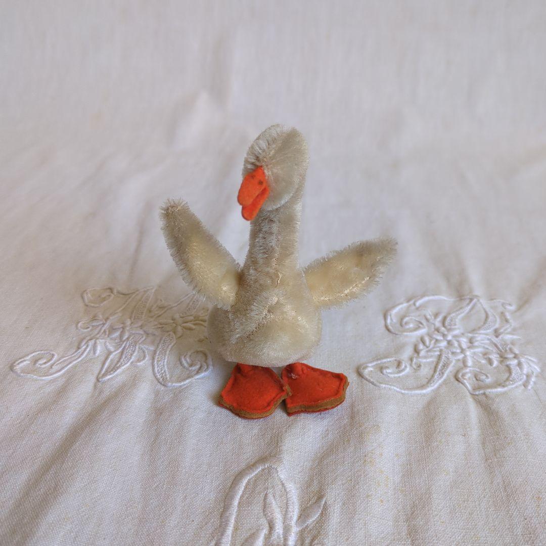 シュタイフ 羽を広げたアヒル ヴィンテージ