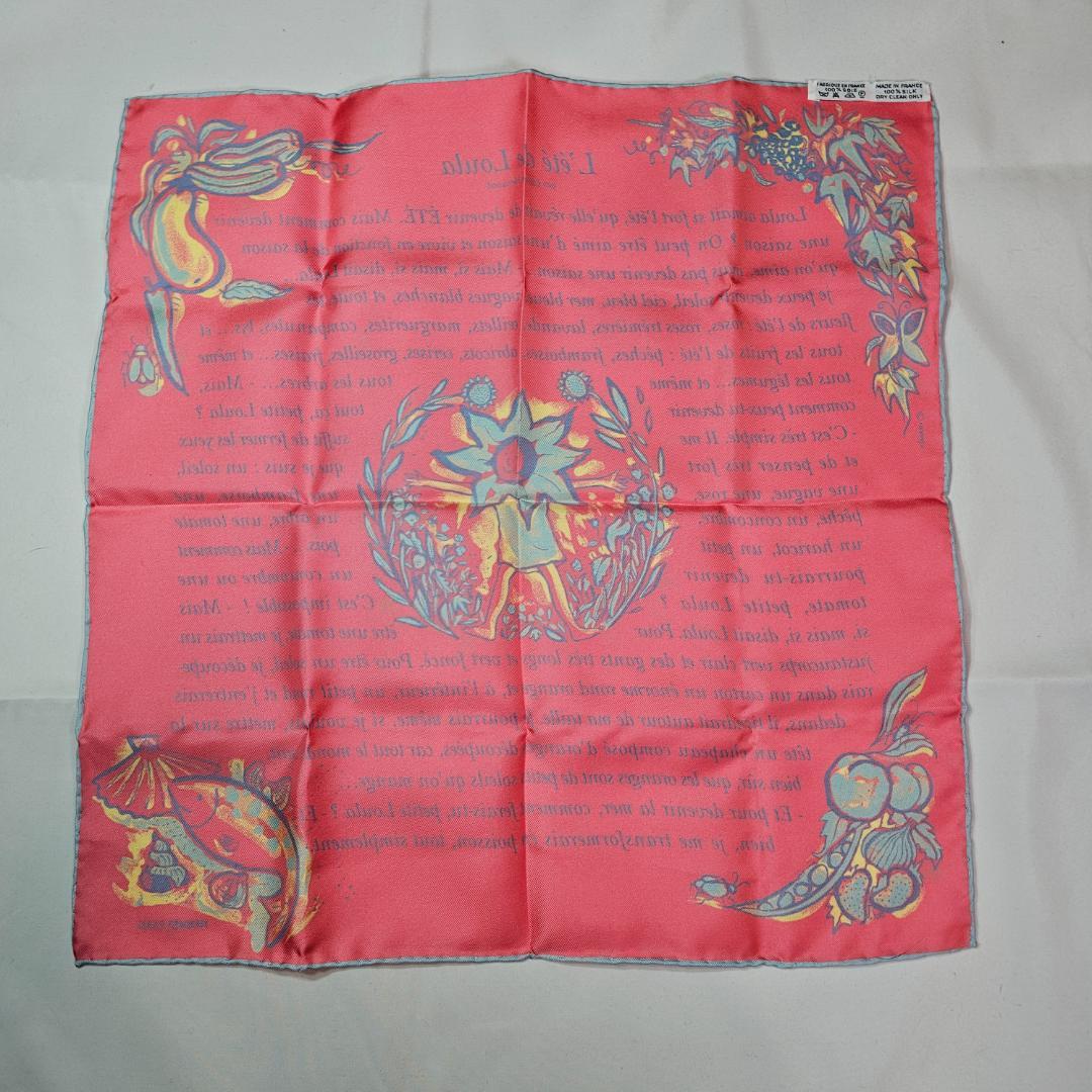 エルメス プチカレ L'Été de Loula ルラの夏 41cm スカーフ