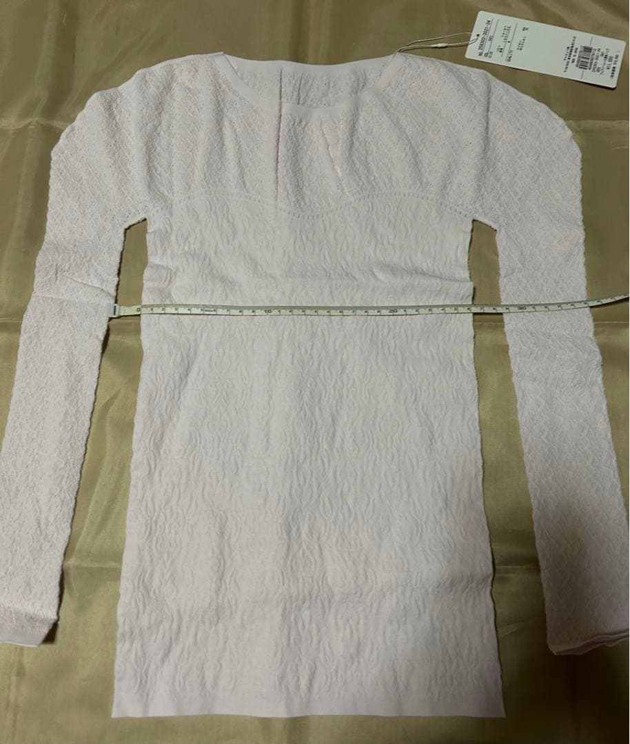 チャコット　ノーソーイング　ニットトップ　大人用Ｍサイズ（ベビーピンク）