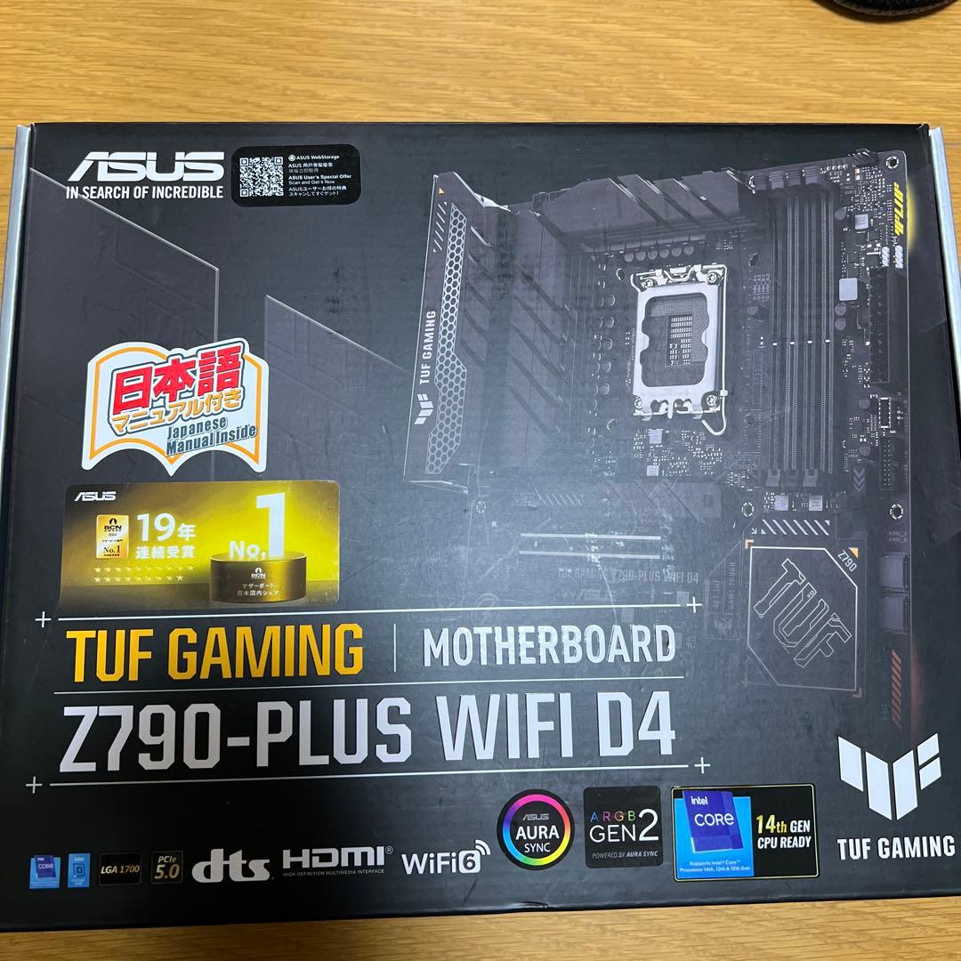マザーボード ASUS TUF GAMING Z790-PLUS WIFI D4