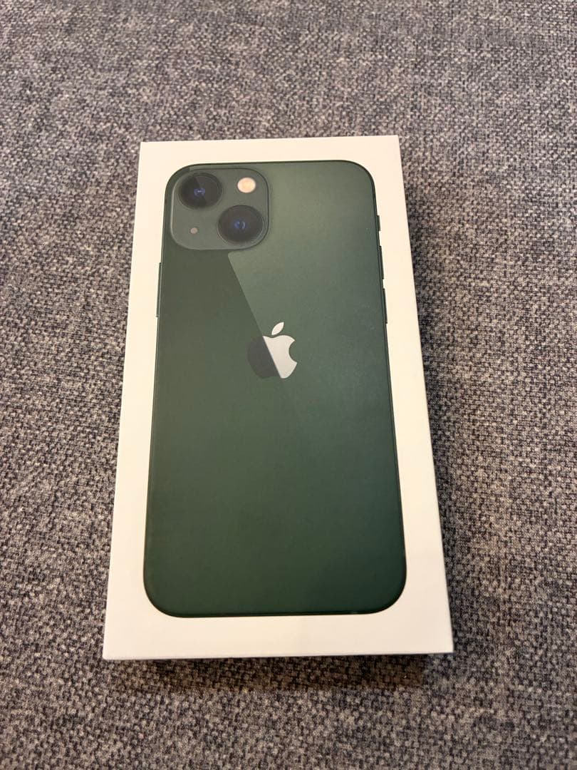 ［超美品　値下げしました！］Apple iPhone 13 min グリーン