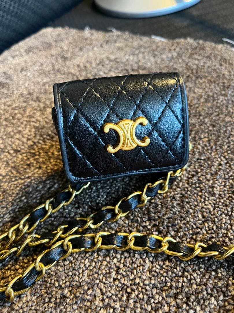 セリーヌ　パーツ利用　小物入れベルト