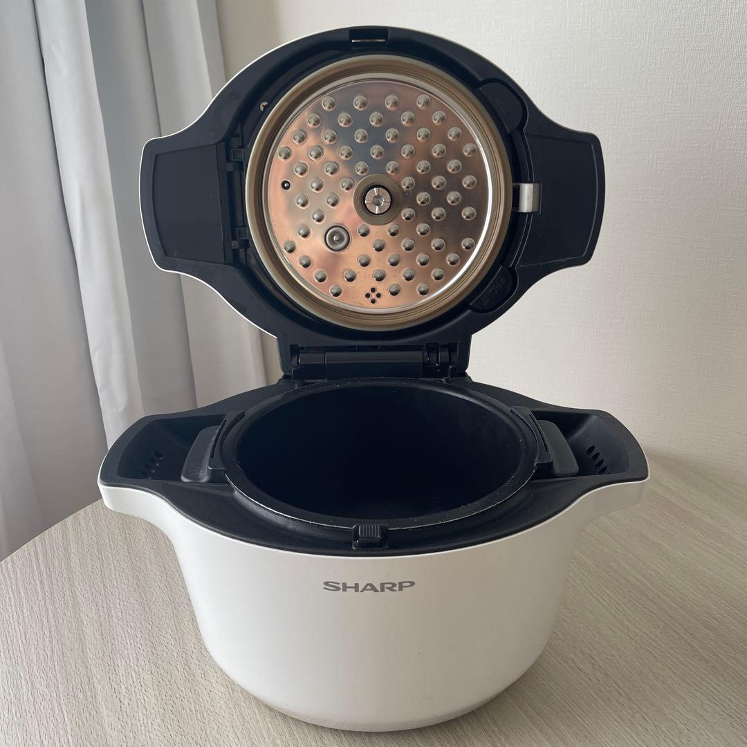 SHARP HEALSIO ホットクック　調理器 ホワイト