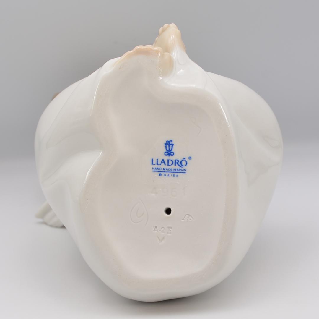 夢見る天使／フルートを吹く天使　リヤドロ　2体おまとめ　スペイン　ご成約済み