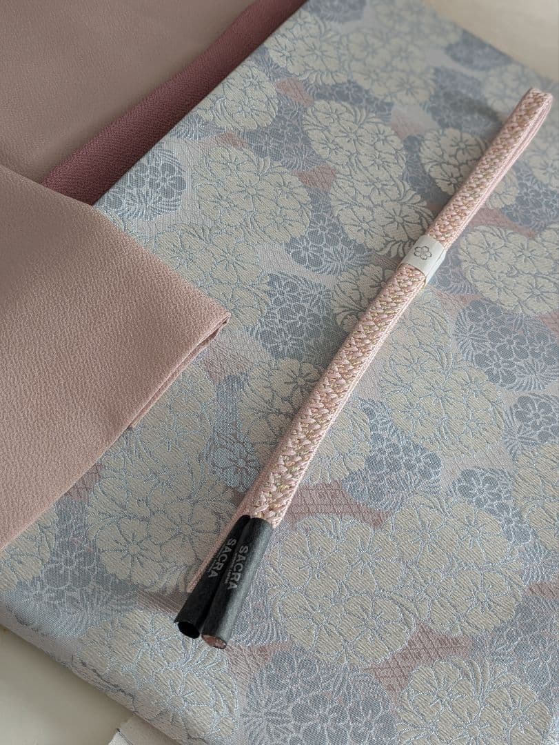 正絹西陣織花丸文様三越謹製高級袋帯