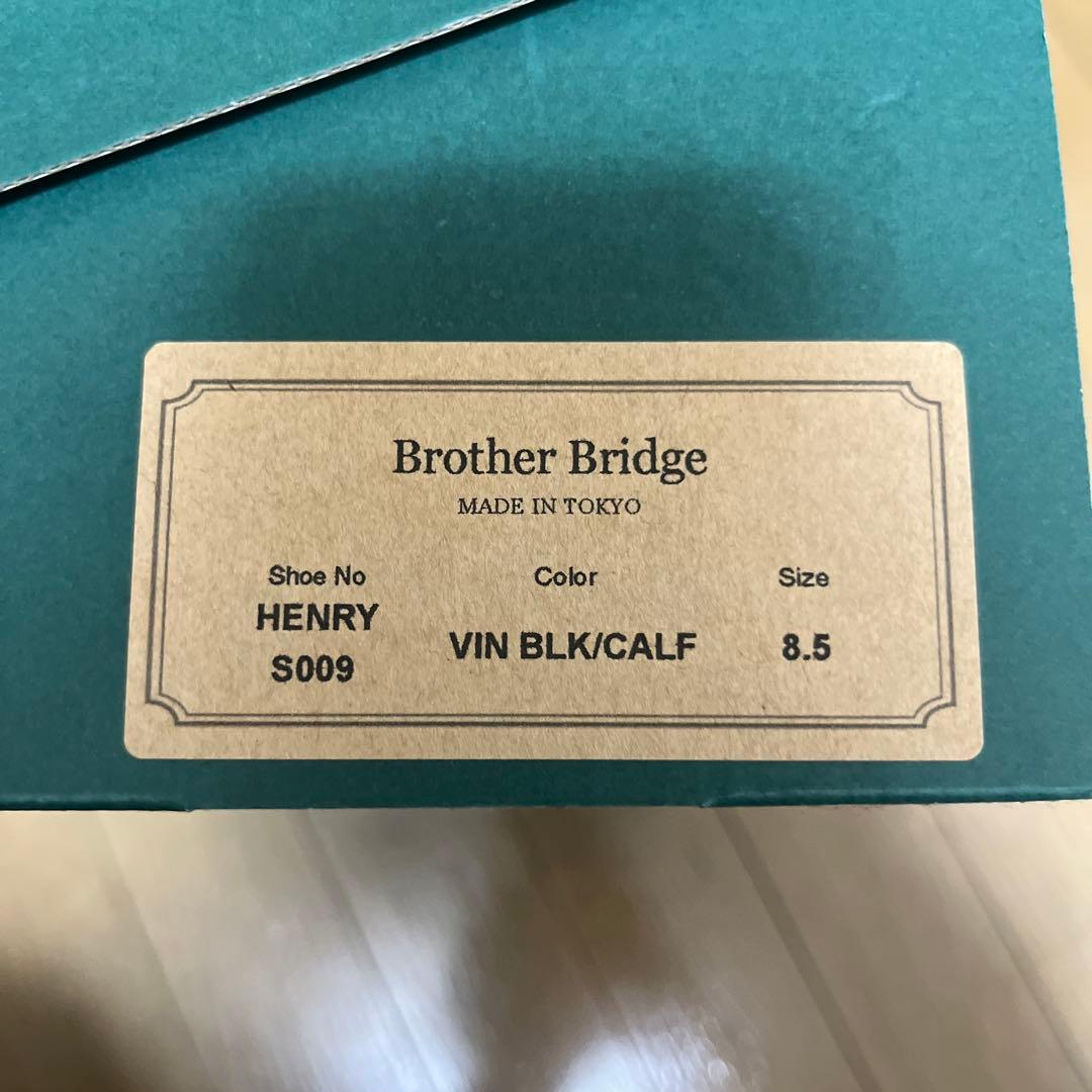 BROTHER BRIDGE ヘンリー ブラック US8.5