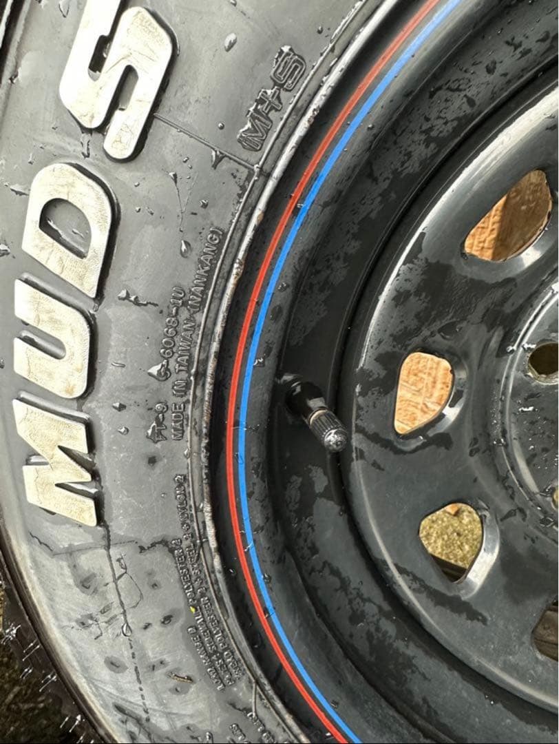 お正月限定値下 タイヤ（MUDSTAR）✖️ホイール（デイトナ）✖️フェンダーセット
