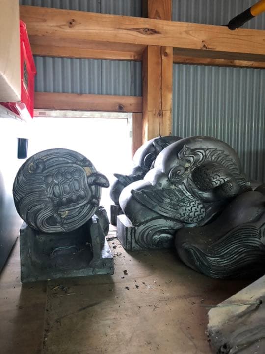 鬼瓦職人手造り一軒家分セット(相談可)